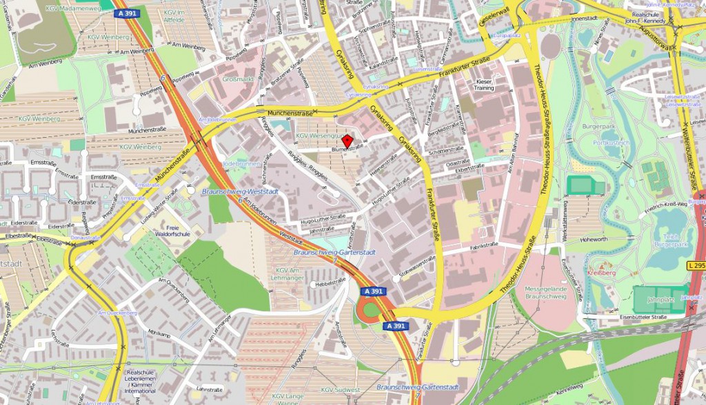 Daten von OpenStreetMap - Veröffentlicht unter ODbL